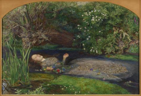 Ophelia 1851-2 by Sir John Everett Millais, Bt 1829-1896